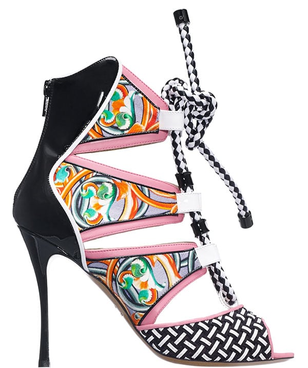 Nicholas Kirkwood for Peter Pilotto Sandals in Pink