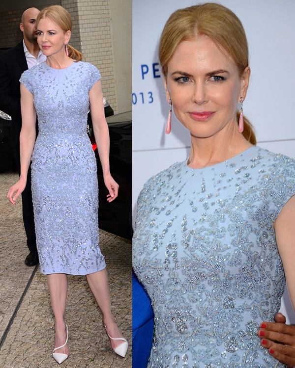 Nicole Kidman at Cinema for Peace dinner in honor of UN Women