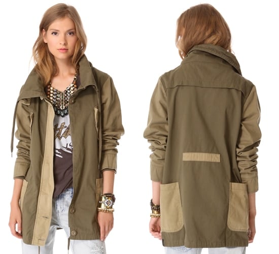 One Teaspoon Cry Tough Duffle Jacket