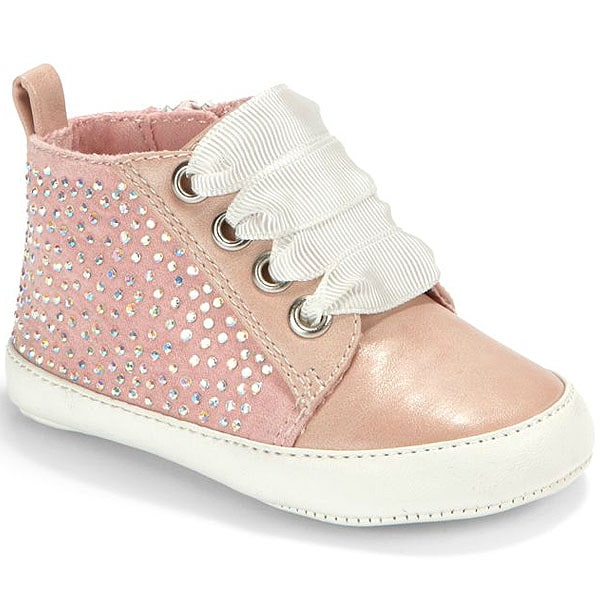 Stuart Weitzman Infant's Studded High-Top Sneakers