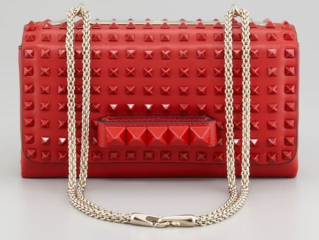 Valentino Rockstud Chain Flap Bag