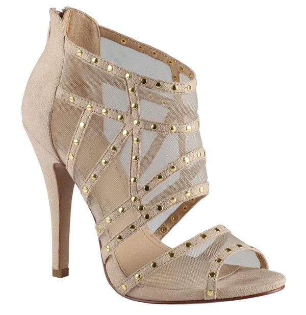 ALDO Alysa Embellished Sandals in Bone