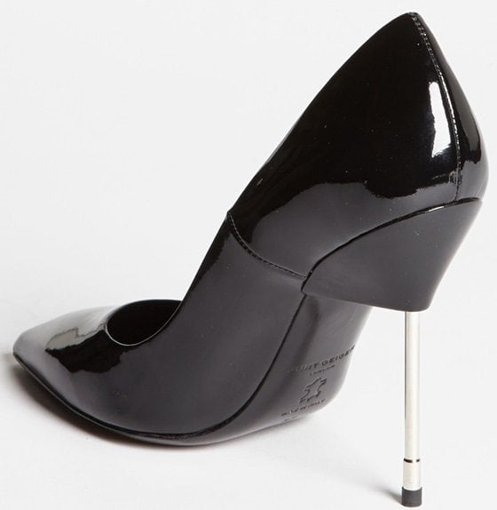 Kurt Geiger 'Britton' Pumps in Black Patent