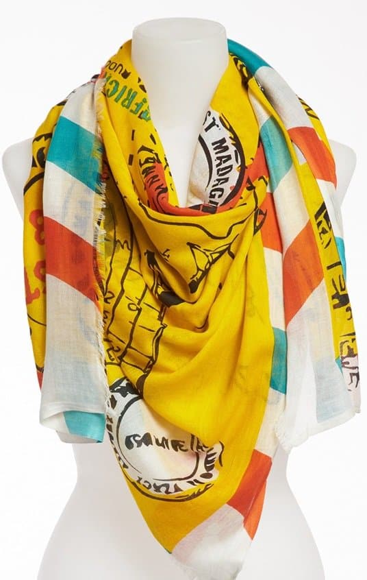 Nine West Postcard Safari Scarf