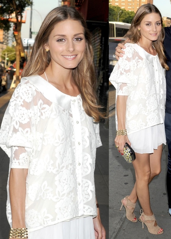 Olivia Palermo at the premiere of 'Girl Most Likely' in New York on July 15, 2013