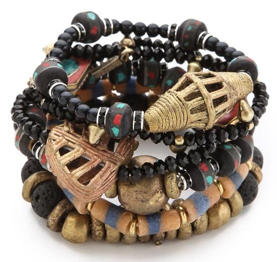 Vanessa Mooney Beyond the Walls Bracelet Set - A curated collection that encapsulates the beauty of layered accessories