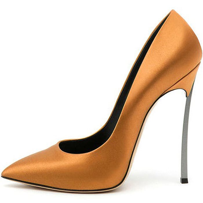 Casadei Fall 2012 Blade satin pumps