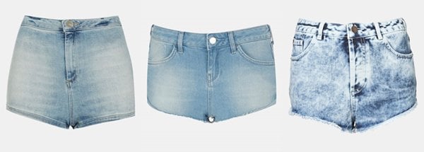Denim shorts inspired by Mollie King