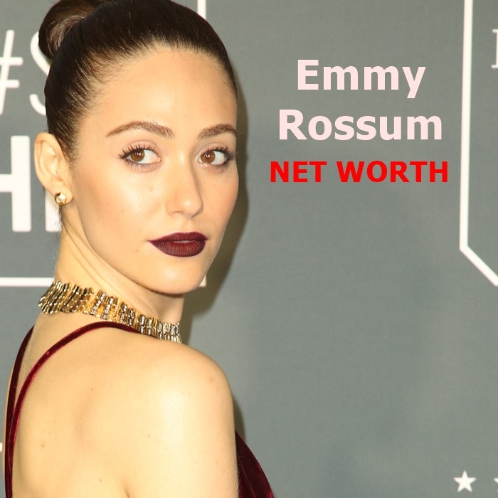 Emmy Rossum's net worth is $12 million