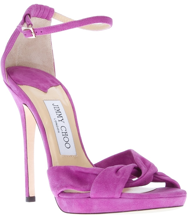 Jimmy Choo Jada Sandals Purple