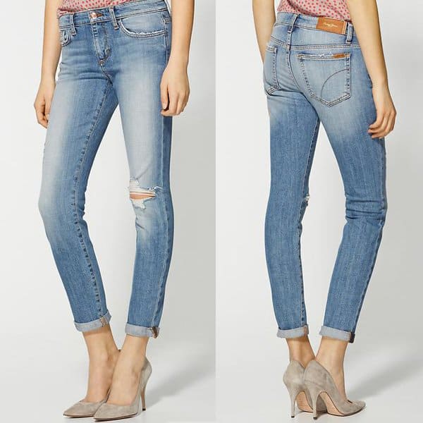 Joe's Jeans Rolled Ankle Skinny Jeans in Cooper