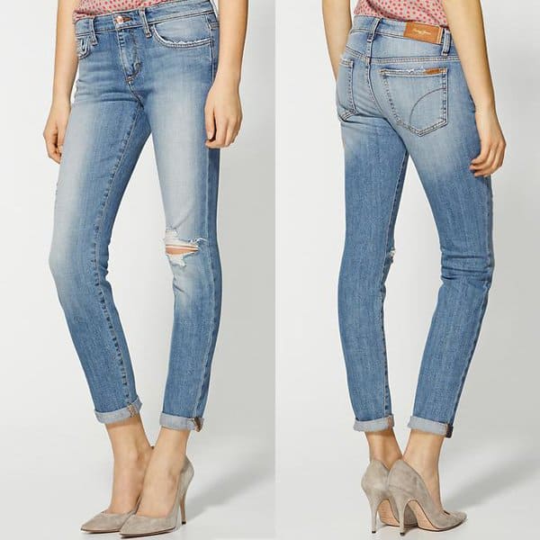 Joe's Jeans Rolled Ankle Skinny Jeans in Cooper