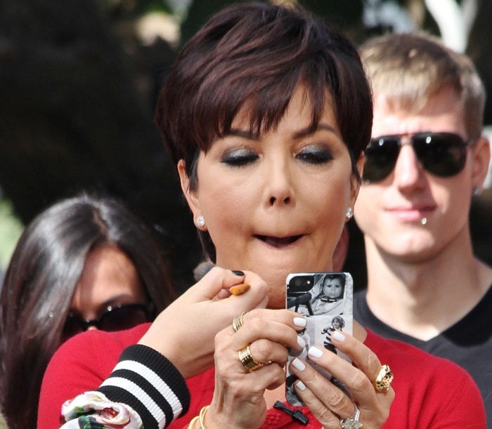 Kris Jenner doesn’t look like a grandma