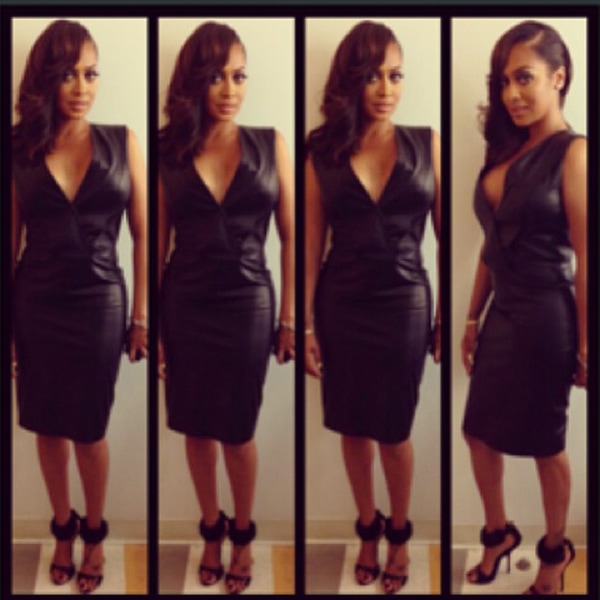 La La Anthony's outfit as a guest host on E! Fashion Police on August 26, 2013