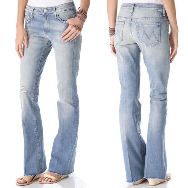 Mother The Slacker Frayed Jeans