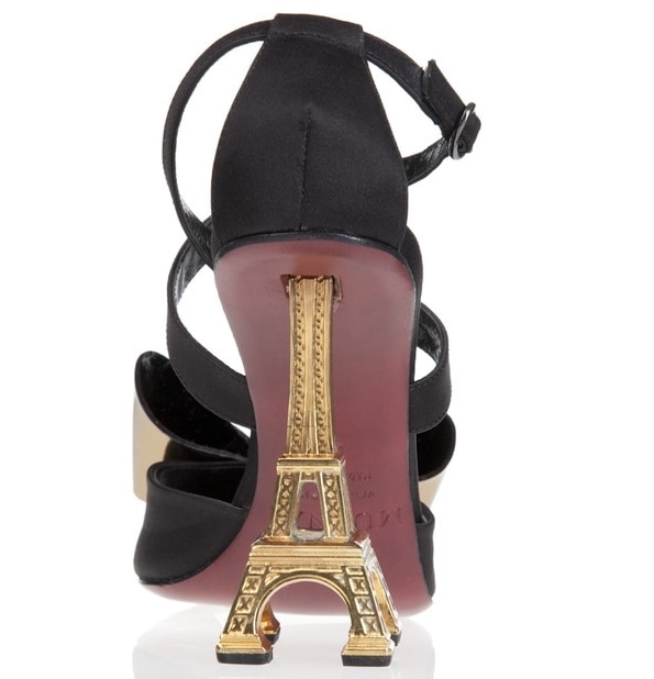 Mugnai Eiffel Tower Peep Toes