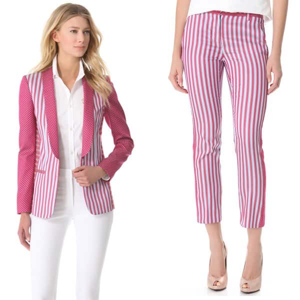 Philosophy Striped Suit