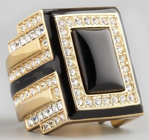 Rachel Zoe Art Deco Ring
