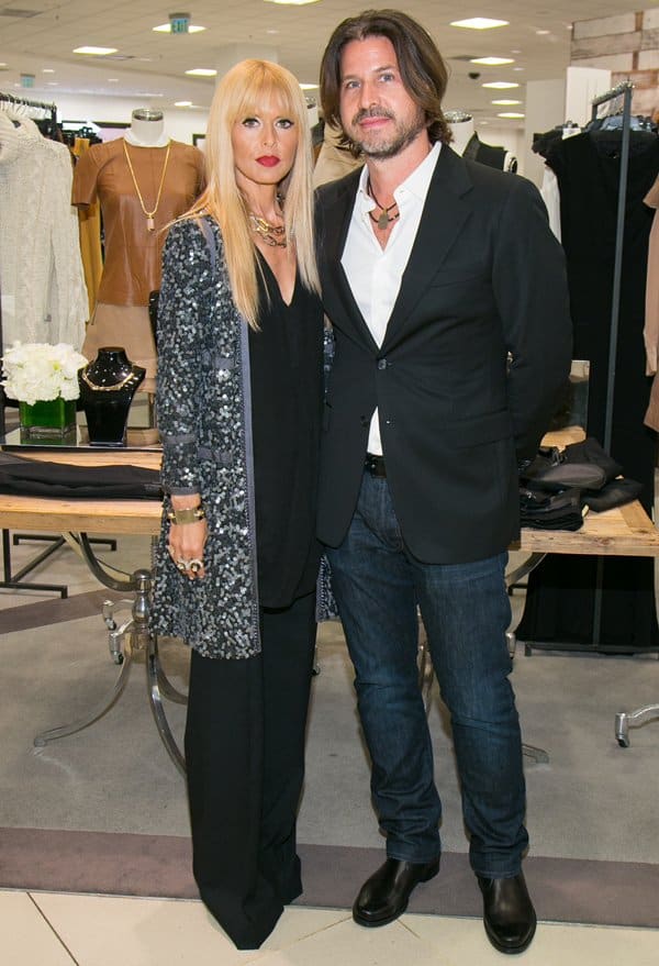 Rachel Zoe with husband Rodger Berman at the Fall/Winter 2013 Presentation of her line for Bloomingdale's in Los Angeles on August 8, 2013