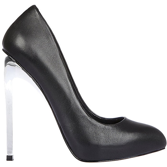 Selena Gomez' Combo-Breaking Zanotti Metal-Heel Pumps for 