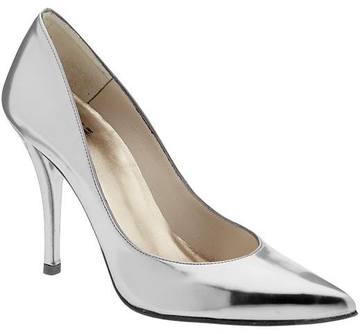 Stuart Weitzman Naughty Pump Silver