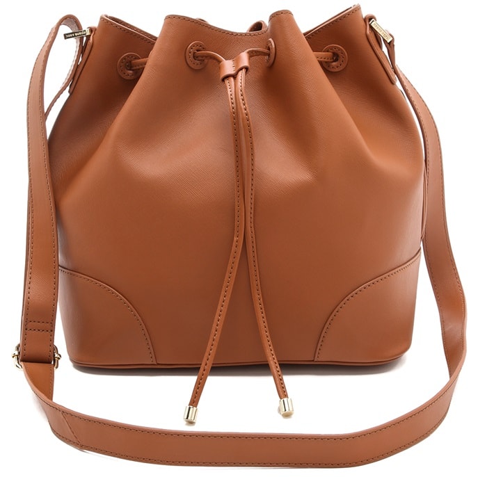 Tory Burch Robinson Drawstring Bucket Bag