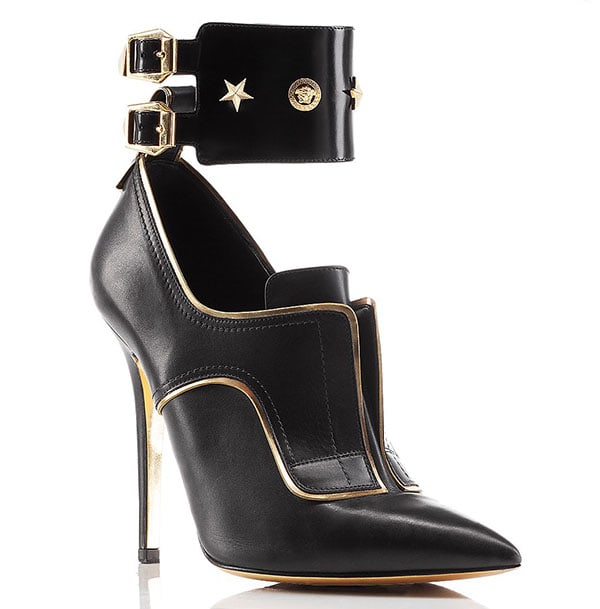 Versace Studded Stiletto Boots