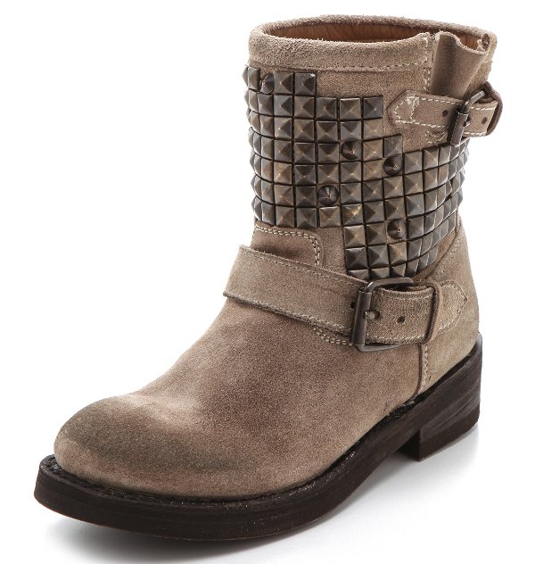 Ash - Titan Studded Flat Boots