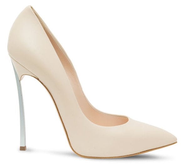 casadei chic pumps nude