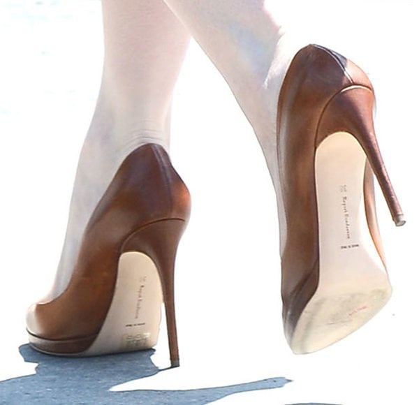 Christina Hendricks's Rupert Sanderson shoes
