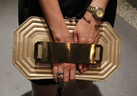 Elaine's one-of-a-kind clutch