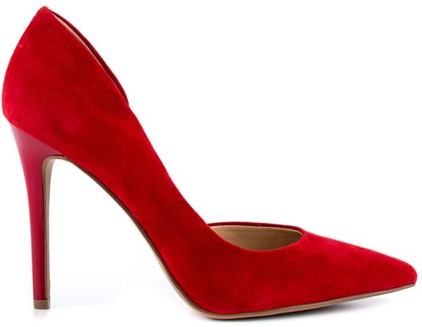 Jessica Simpson Claudette Pumps in Red Suede