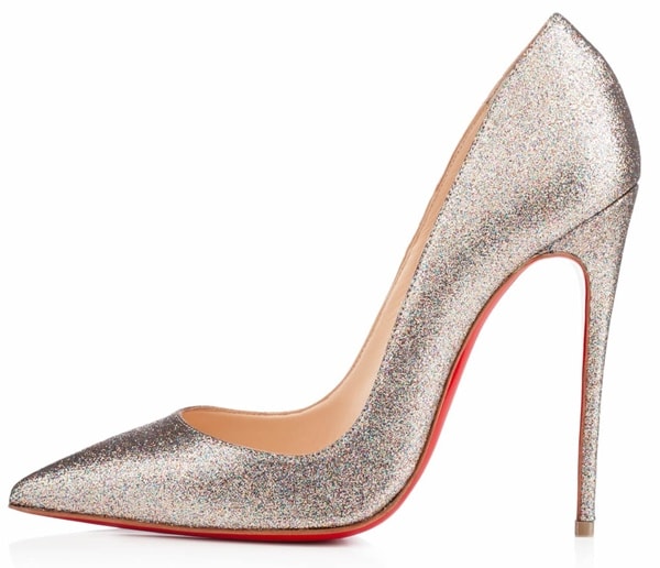 Christian Louboutin "So Kate" Pumps in Grenadine Glitter