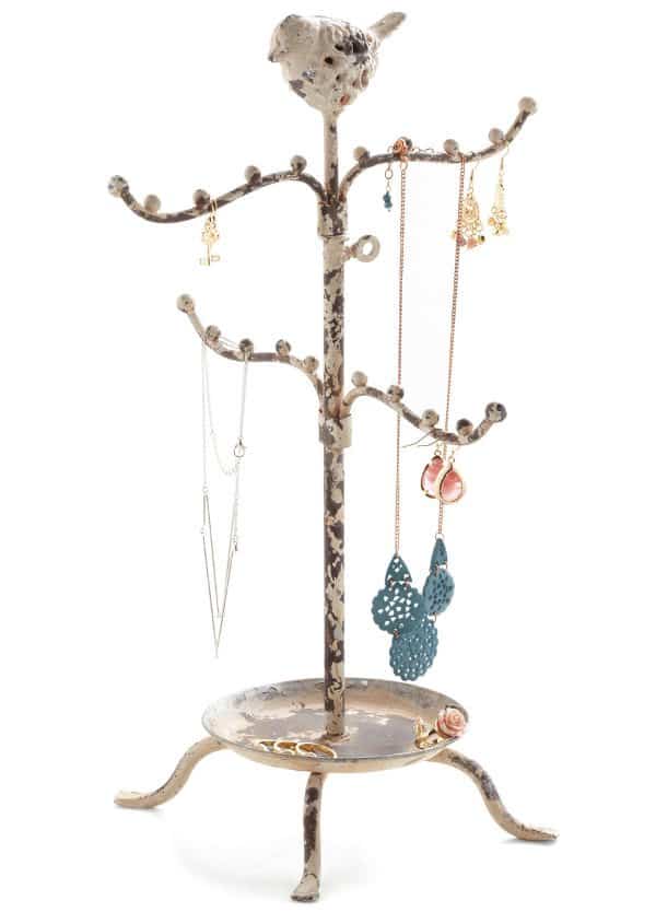 Perch High and Low Jewelry Stand