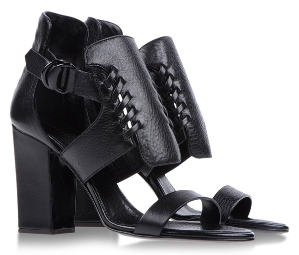 Proenza Schouler Leather Buckle Sandals