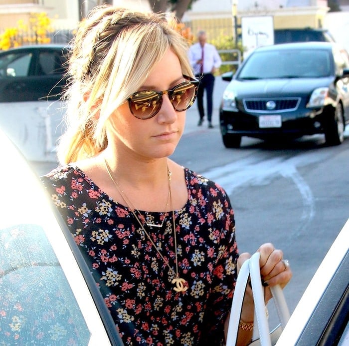 Ashley Tisdale In Beverly Hills