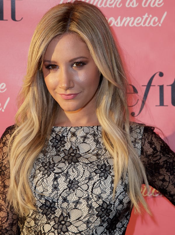 Ashley Tisdale at the kickoff party of the collaboration event between Benefit Cosmetics and E! Fashion Police, The REALvolutionary Awards at the New York Fashion Week in New York City on September 4, 2013