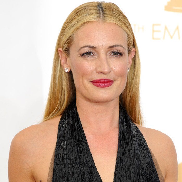 Cat Deeley attends the 2013 Emmy Awards