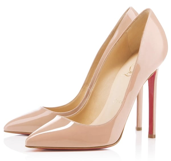 Christian Louboutin “Pigalle” Pumps in Nude