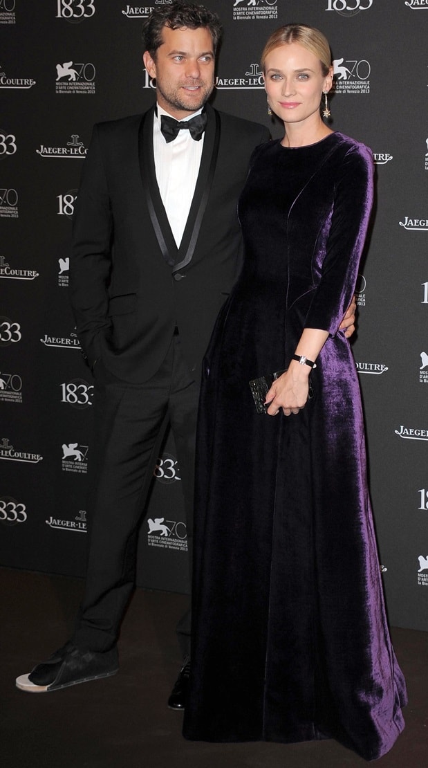 Joshua Jackson and Diane Kruger at the 9th Jaeger-LeCoultre event at the Theatre La Fenice in Venice, Italy, on September 2, 2013