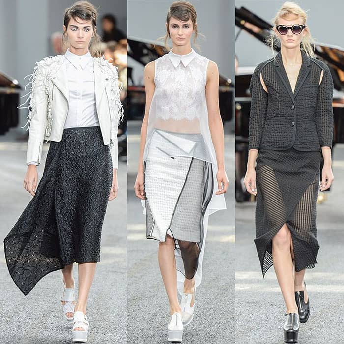 Erdem's Spring 2014 collection features schoolboy-inspired looks with a rebellious twist