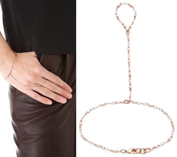 Jacquie Aiche Vintage Chain Finger Bracelet