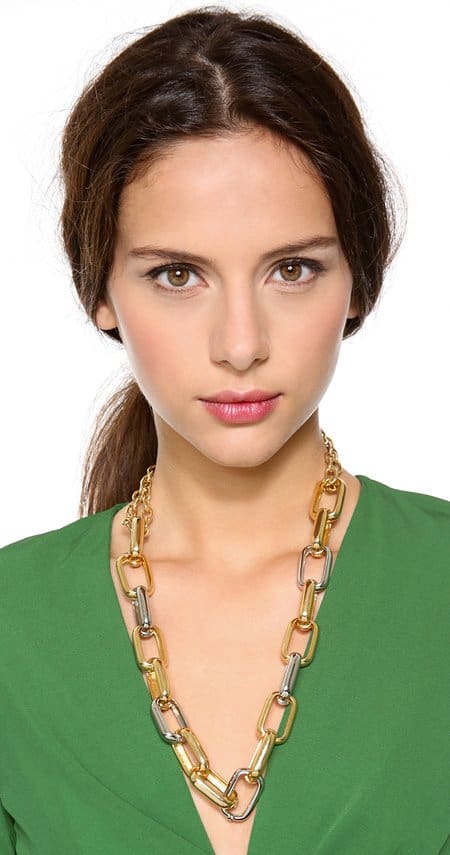Kenneth Jay Lane Link Chain Necklace