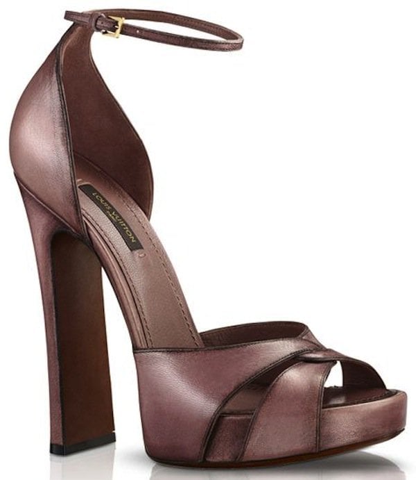 Louis Vuitton "Dramatic" Sandals in Rose