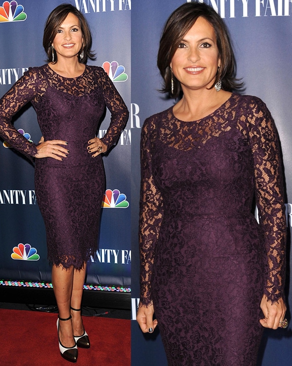 Mariska Hargitay NBC 2013 fall launch party