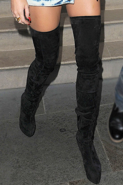 Miley Cyrus' Christian Louboutin "Monicarina" boots