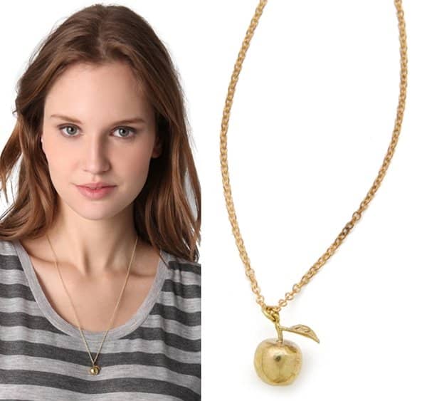 Monserat De Lucca Apple Necklace