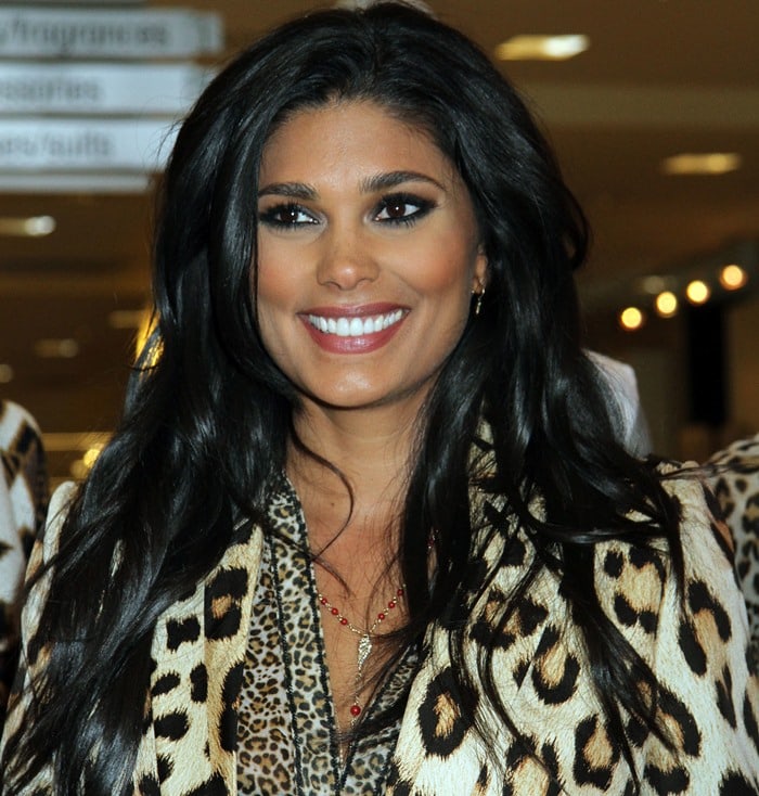 Rachel Roy launching the fall/winter 2013 lineup of her diffusion line, RACHEL Rachel Roy, at Macy's inside the Fashion Show Mall in Las Vegas on September 27, 2013