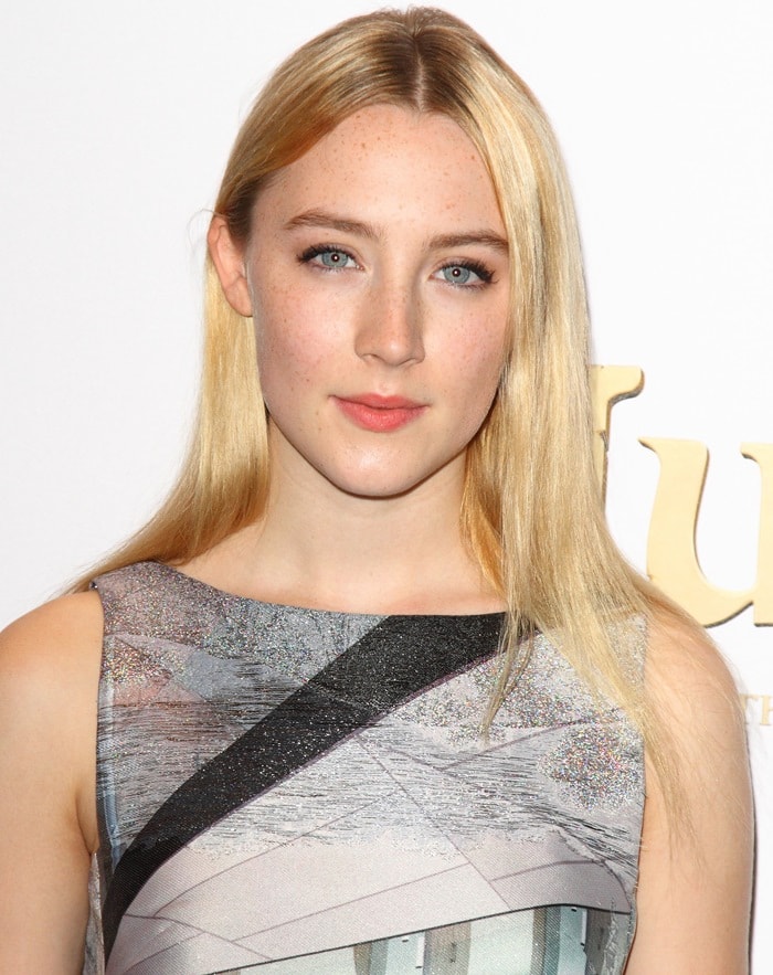 Saoirse Ronan at the UK premiere of Justin and the Knights of Valour in London on September 8, 2013