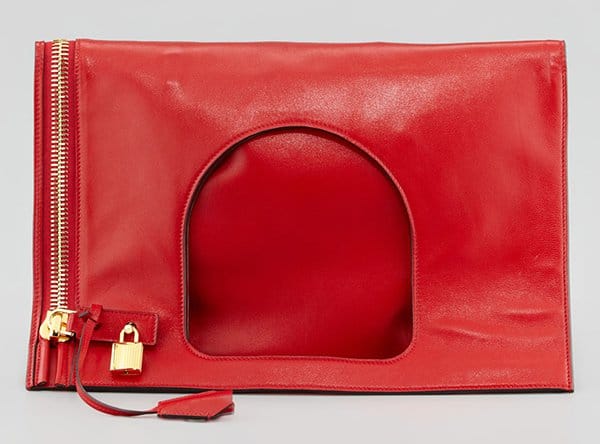 Tom Ford Alix Shoulder Bag Red